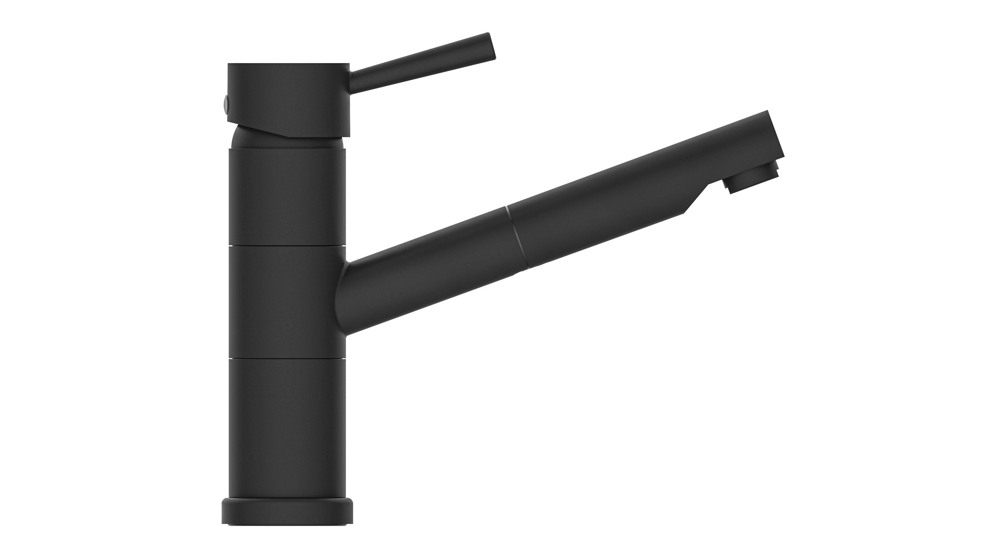 KUCHYNSKÁ BATÉRIA SISTANT PARIS - čierna, Basics, kov (5,5/20/23cm) - Sistant