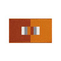 Badematte Flash - Orange, Basics, Textil (65/115cm) - Grund