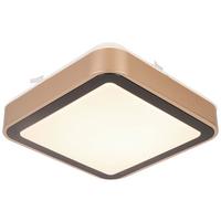 STROPNÍ LED SVÍTIDLO RONDO - bílá/černá, Romantický / Rustikální, kov/plast (27/27/8cm) - Modern Living