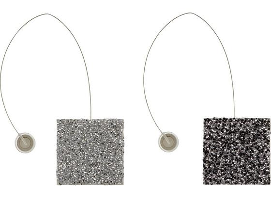 Riasiaca Spona Strass - čierna/strieborná, Štýlový, plast (6cm) - Mömax modern living Riasiaca Spona Strass - čierna/strieborná, Štýlový, plast (6cm) - Mömax modern living