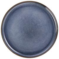 James Wood Dessertteller Steinzeug Danica ca. 20,4 cm - Dunkelblau, ROMANTIK / LANDHAUS, Keramik (20,4cm) - James Wood