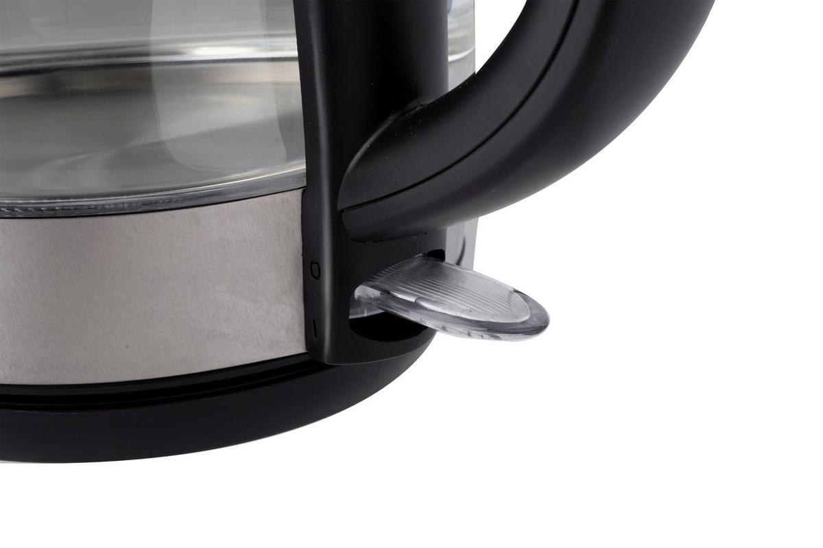 Wasserkocher 18554 Water Kettle - Schwarz, KONVENTIONELL, Glas/Kunststoff (22/15.8/24.7cm) - Alpina 6287