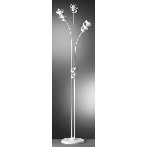 Stehleuchte 4812/Ptb - Weiß, Design, Metall (55/190cm)