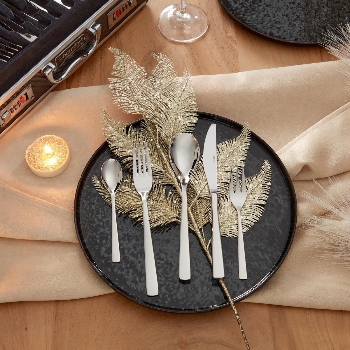 Besteckset Ottawa - Silberfarben, Basics, Metall - Collini