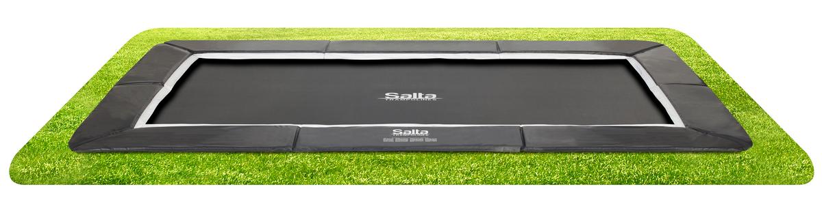 Trampolin 5366a - Schwarz, KONVENTIONELL, Metall (244/396cm) - Salta