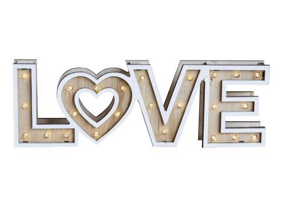 Svítidlo Dekorační Led Love - Romantický / Rustikální, dřevo/umělá hmota (34/3,2/9cm) Svítidlo Dekorační Led Love - Romantický / Rustikální, dřevo/umělá hmota (34/3,2/9cm)