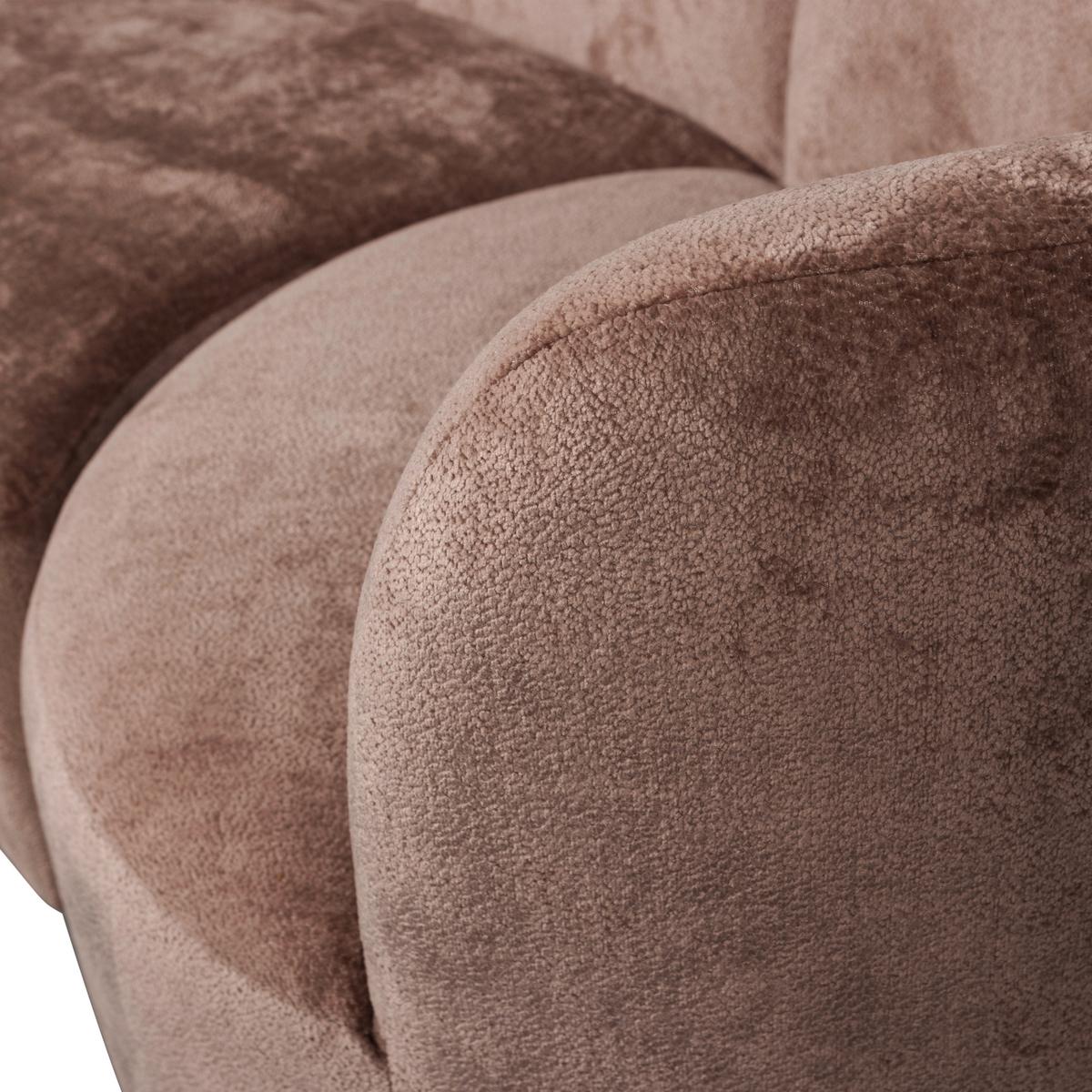 2-sitzer-sofa Popular Taupe B: 215 Cm - Taupe, Design, Holz/Textil (215/72/97cm) - Livetastic