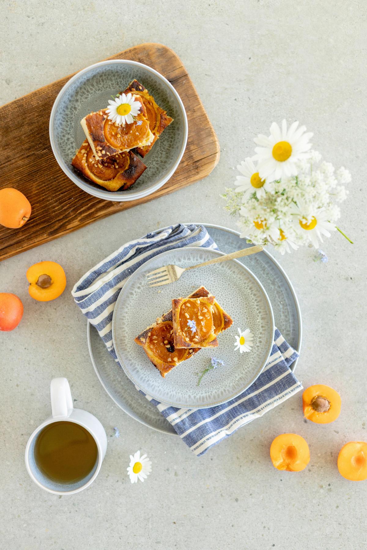 Kombiservice Lunaria Steinzeug, Grau, 16-teilig - Grau, Basics, Keramik - Mäser