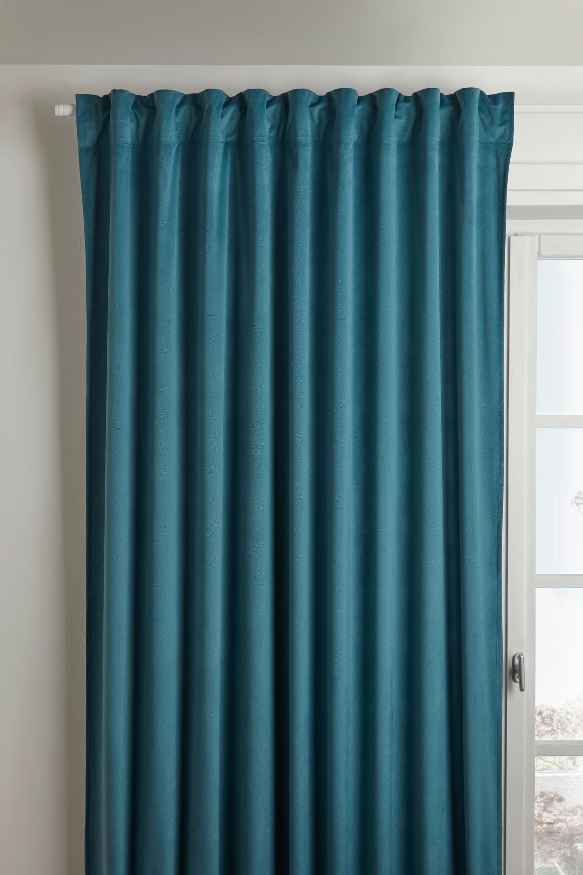Hotový závěs Bianca, 140/245cm, jadeitová - jadeitově zelená, Konvenční, textil (140/245cm) - Modern Living