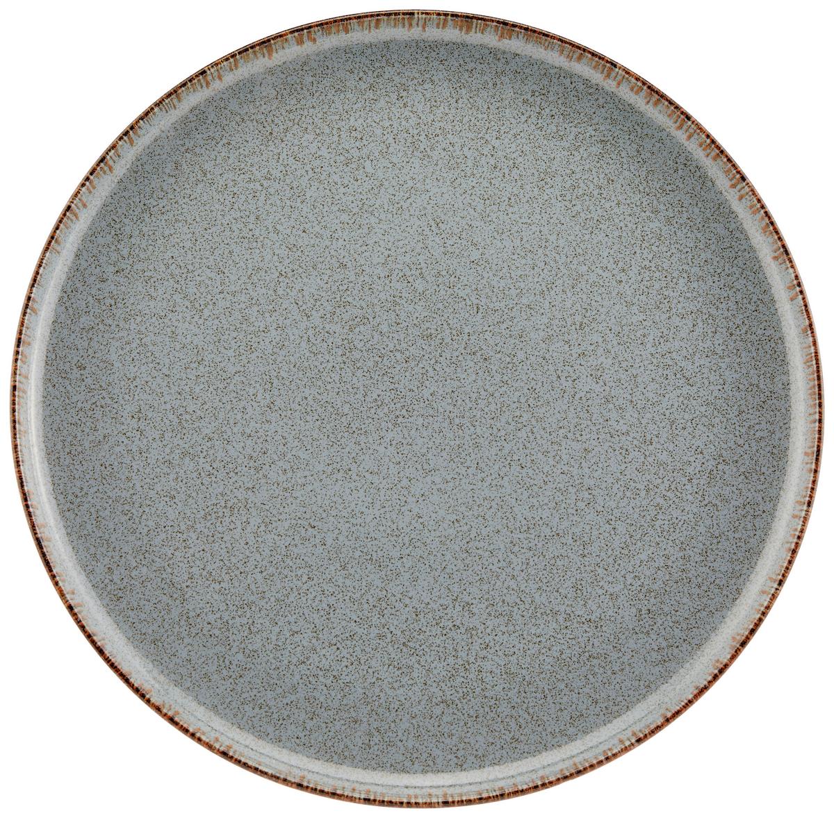 Speiseteller Porzellan Blau Sonora Ø ca. 27 cm - Blau, MODERN, Keramik (27cm) - James Wood