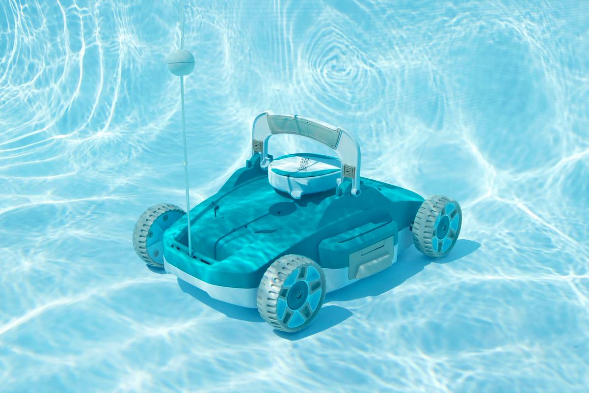 Poolsauger Theresia - Blau, KONVENTIONELL, Kunststoff/Metall (44,5/32/16cm) - Bestway