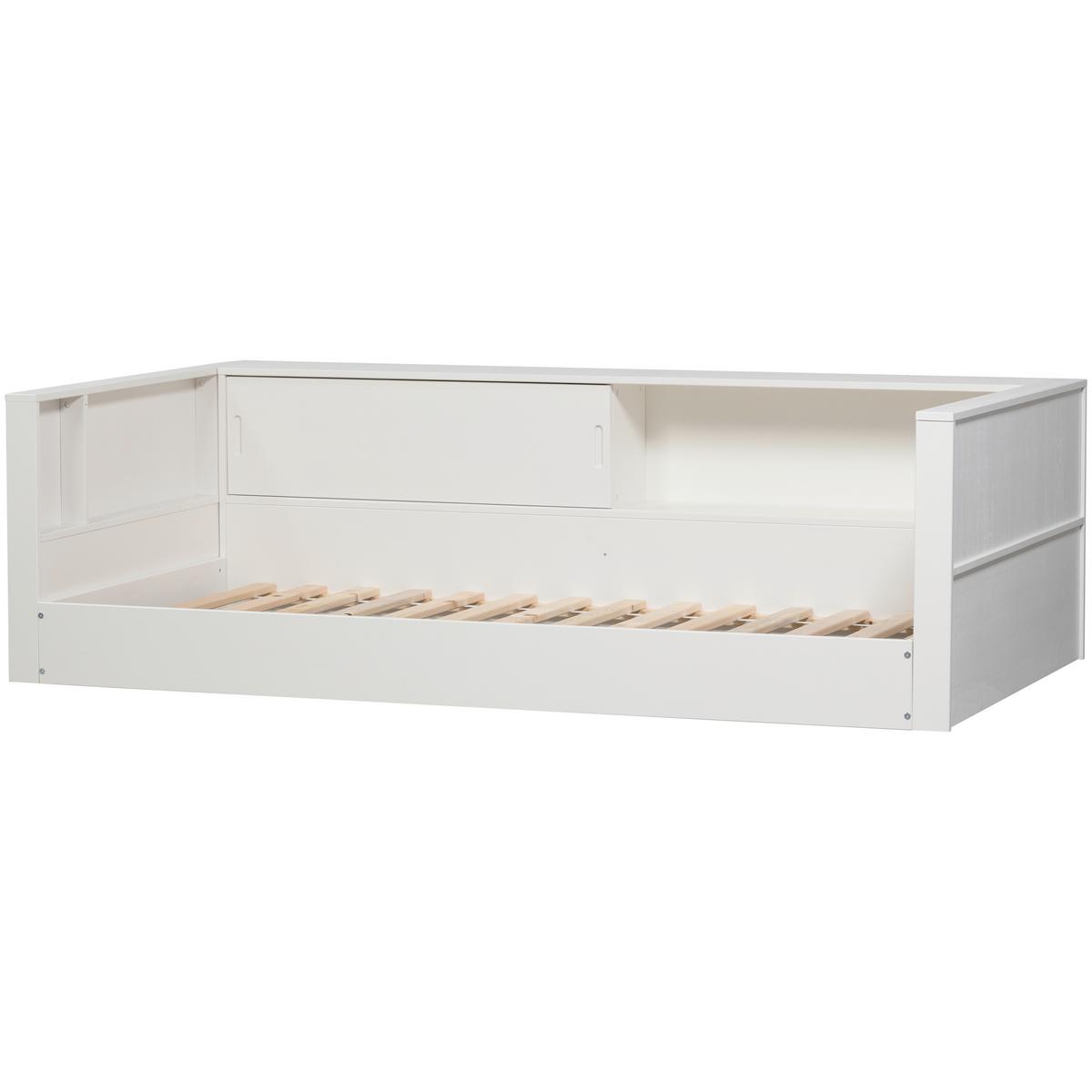 BODENBETT. Carter Weiß 90x200cm - Weiß, Basics, Holz (90/200cm) - MID.YOU