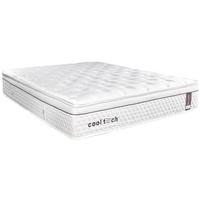 Taschenfederkernmatratze Cooltech 140x200cm H3 H: 32 cm - Weiß, Basics, Textil (140/200cm) - Livetastic