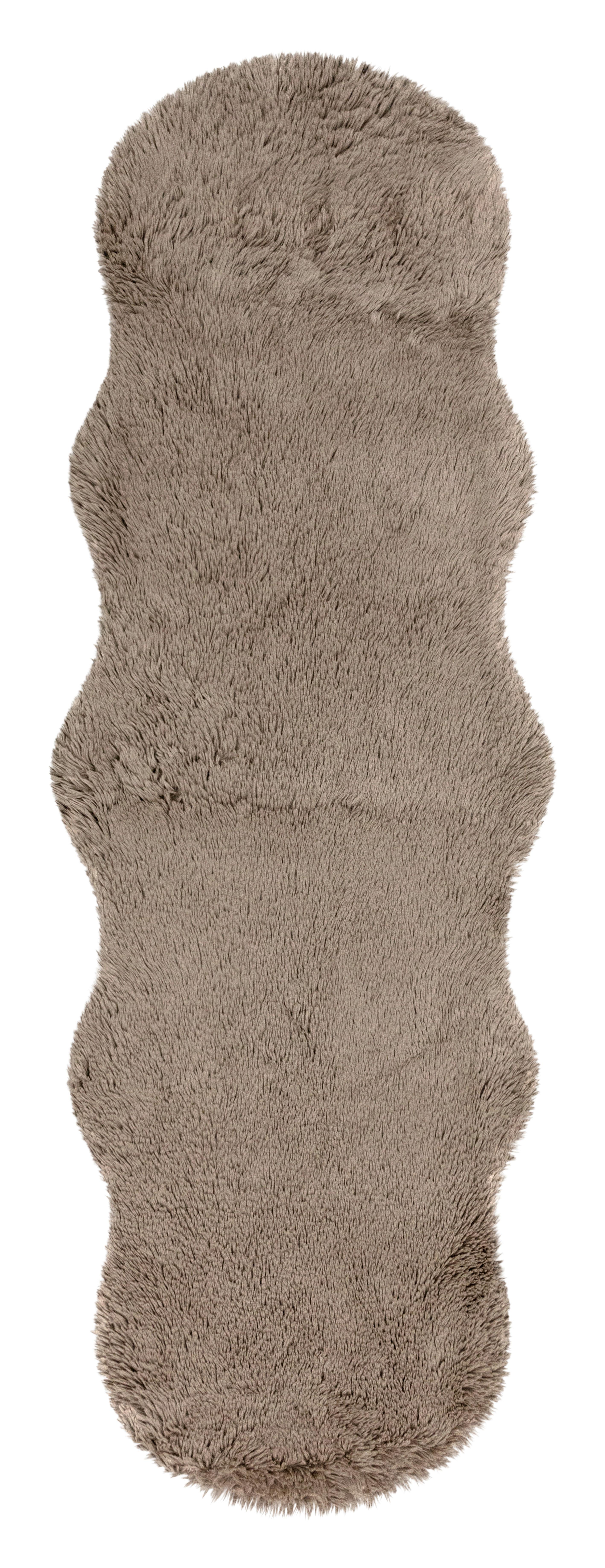 Kunstfell Ethan Beigebraun 55x160 cm - Beigebraun, Textil (55/160cm) - James Wood