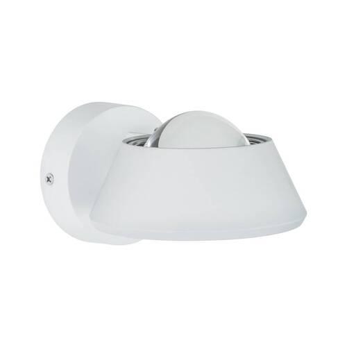 LED-Wandleuchte 1-Flammig Weiß - Weiß, Basics, Kunststoff - Paulmann