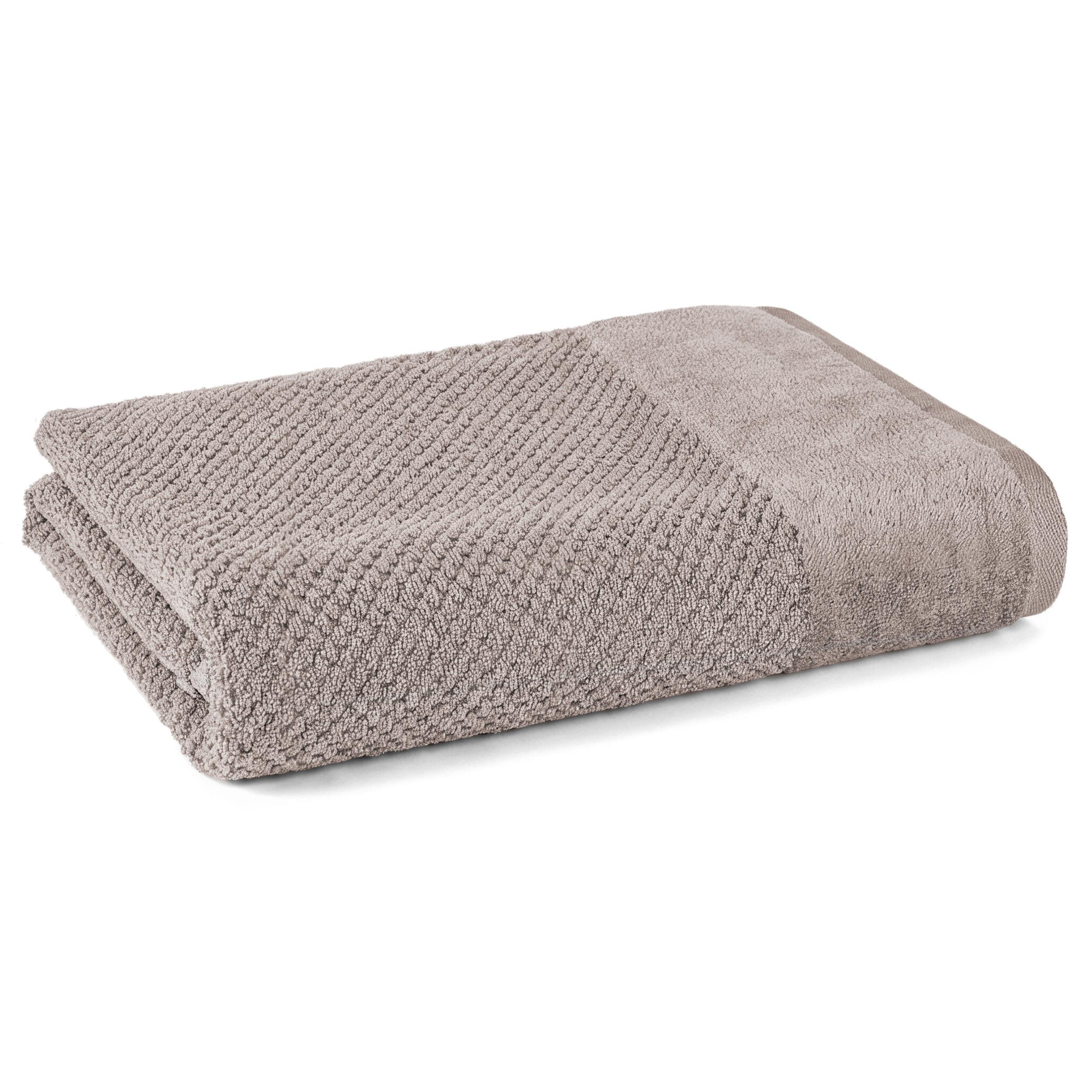DUSCHTUCH Popcorn 70x140 cm Taupe - Basics (70/140cm)