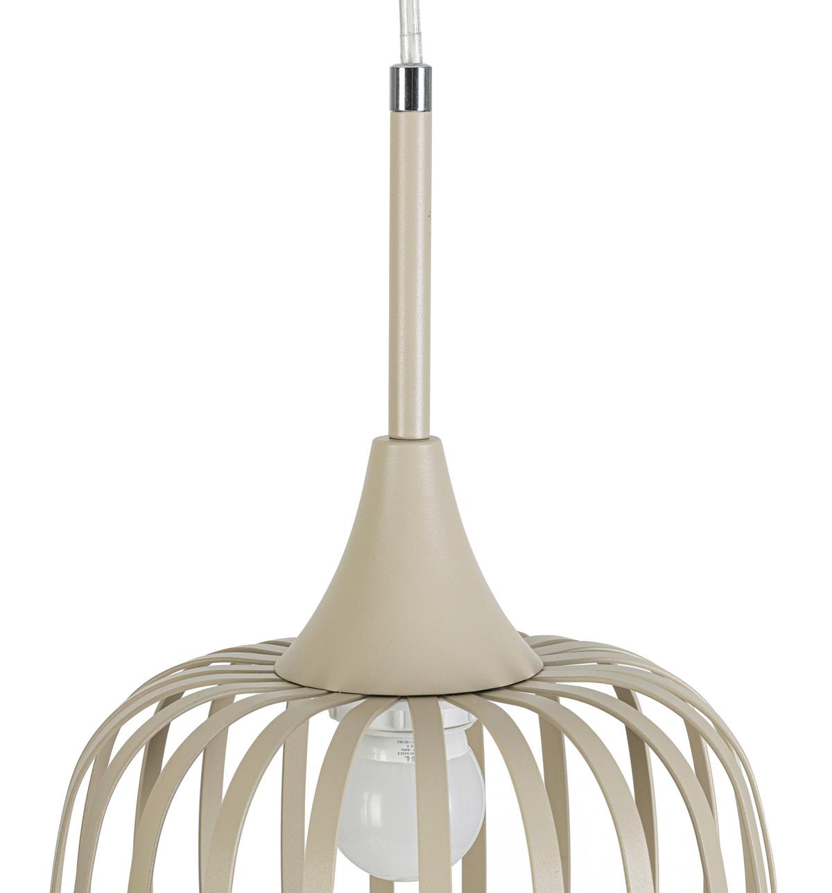 ZÁVESNÉ SVIETIDLO MARTIN - piesková, Modern, kov/plast (90/21/150cm) - Mömax