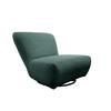 XXL-Sessel Cremallo Dunkelblau 360° drehbar, B: 95 cm - Schwarz/Dunkelblau, Trend, Textil (95/77/94cm) - Livetastic