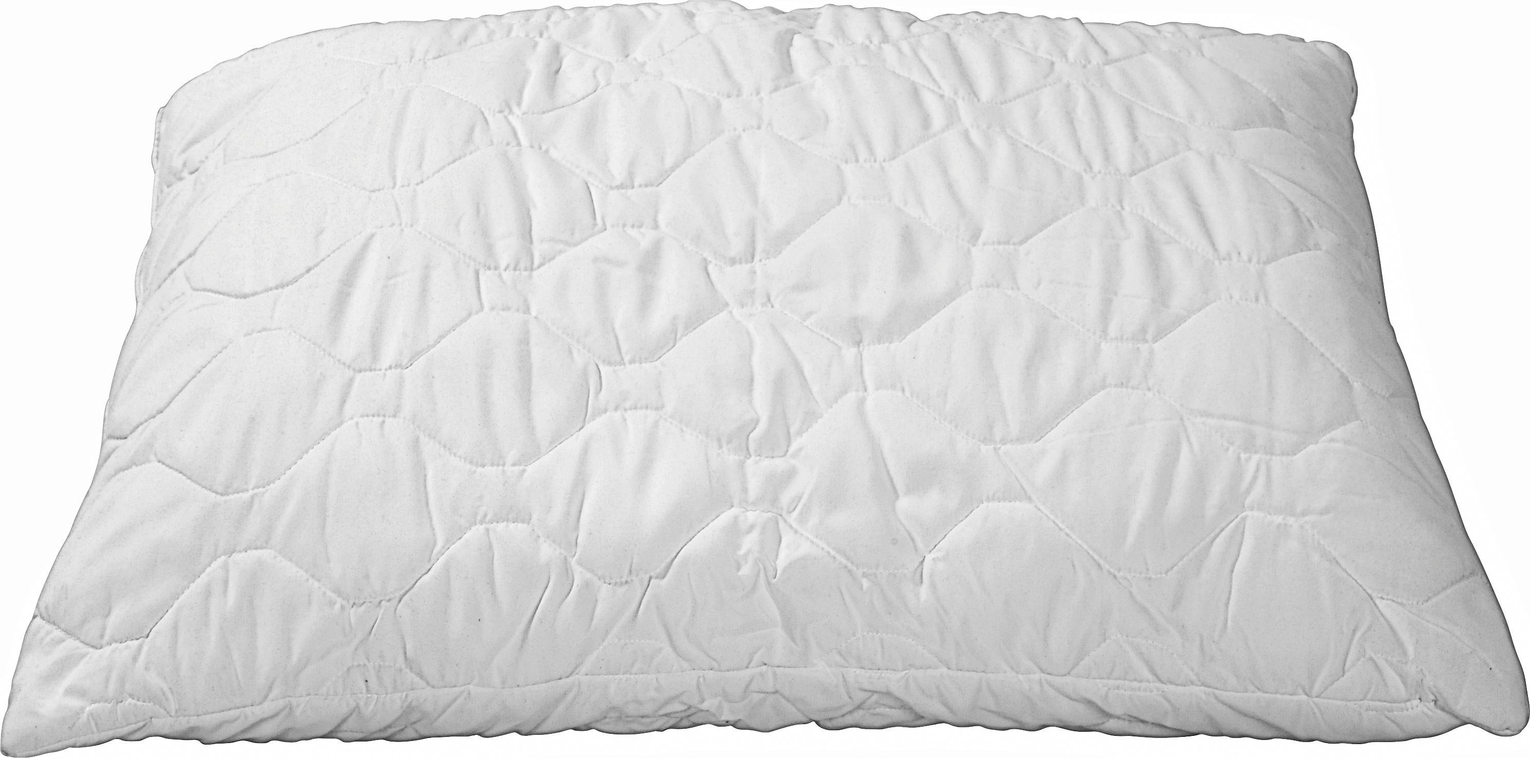 Fejpárna Aloe Vera - Fehér, konvencionális, Textil (70/90cm)