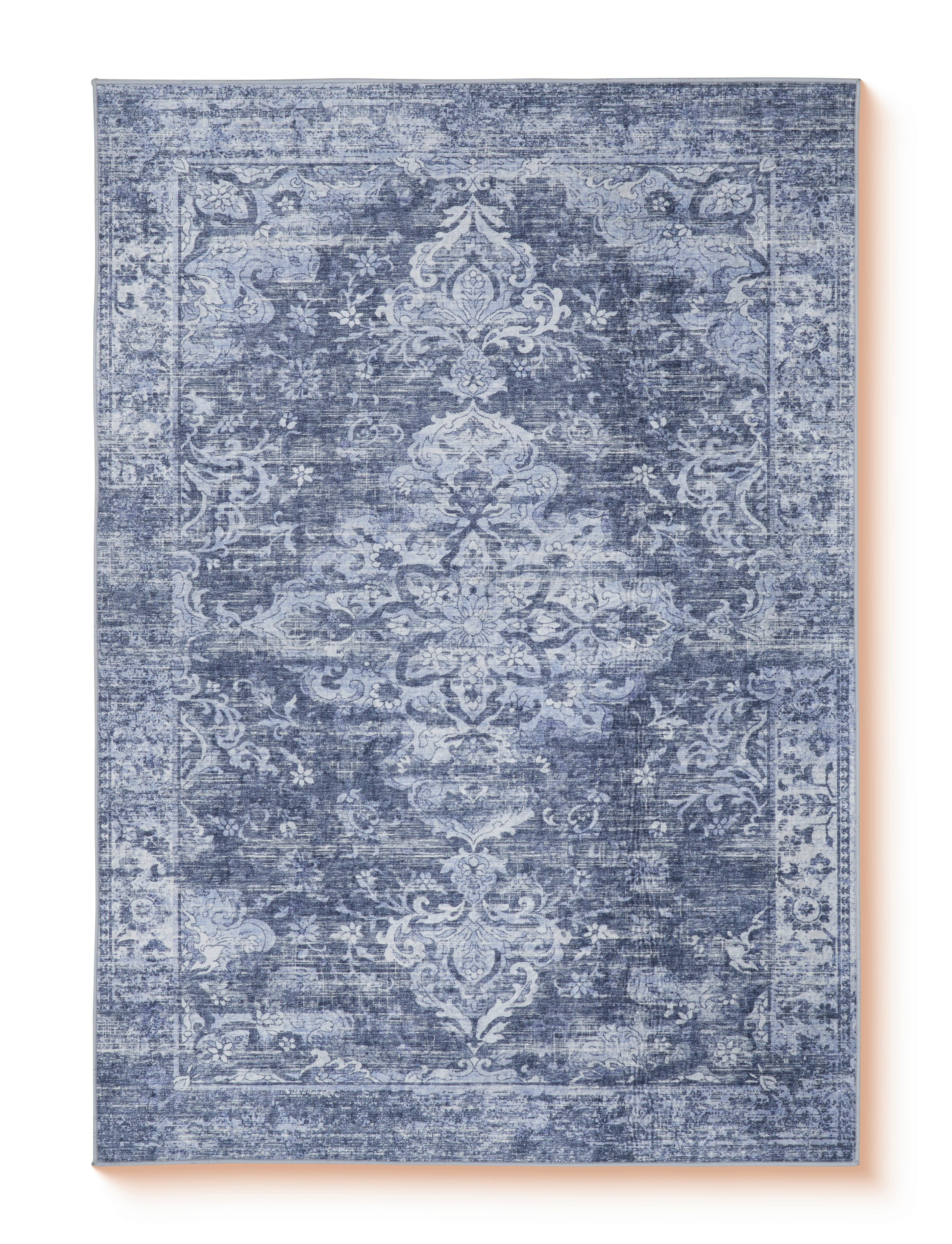 Teppich Nadira - Grau, MODERN, Textil (120/170cm) - Ondega