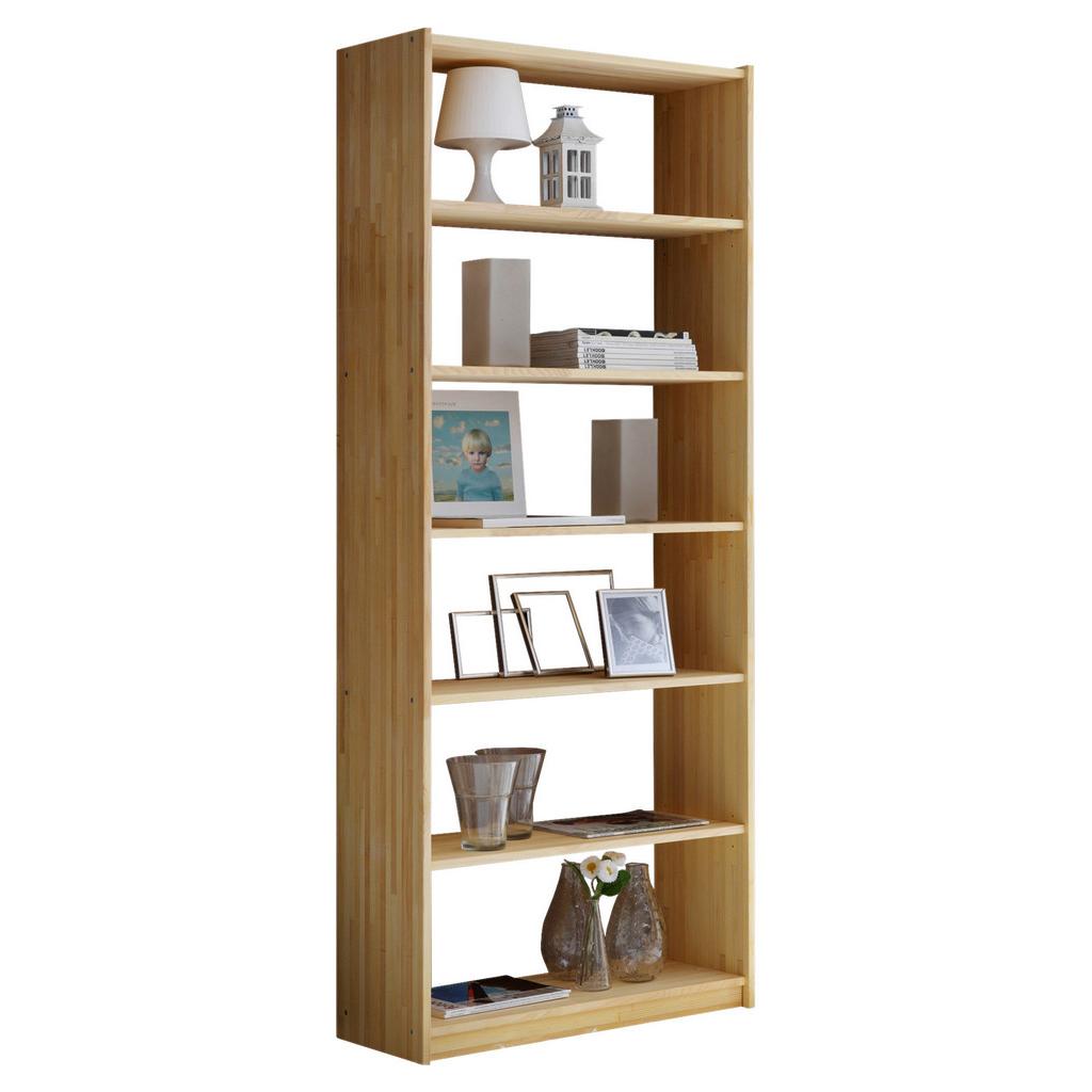 Standregal Massivholz Simona B 80cm, Fichte Natur