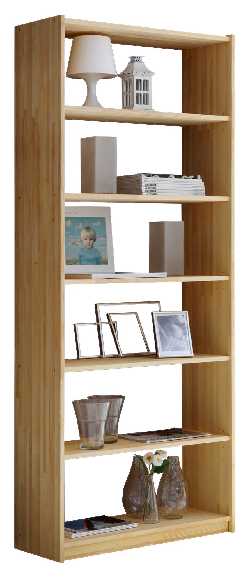 Standregal Massivholz Simona B 80cm, Fichte Natur