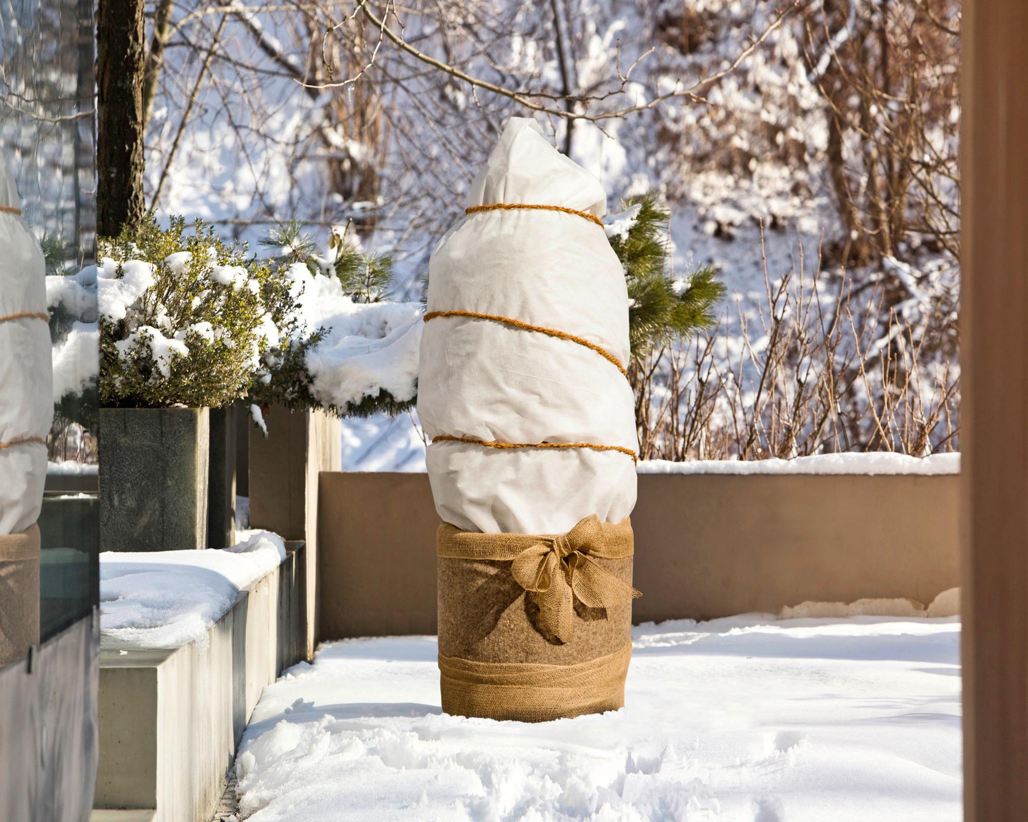 Öko Wintervlies, 150x250 Cm Witterungsbeständig - Weiß, Basics, Textil (150/250cm) - Windhager