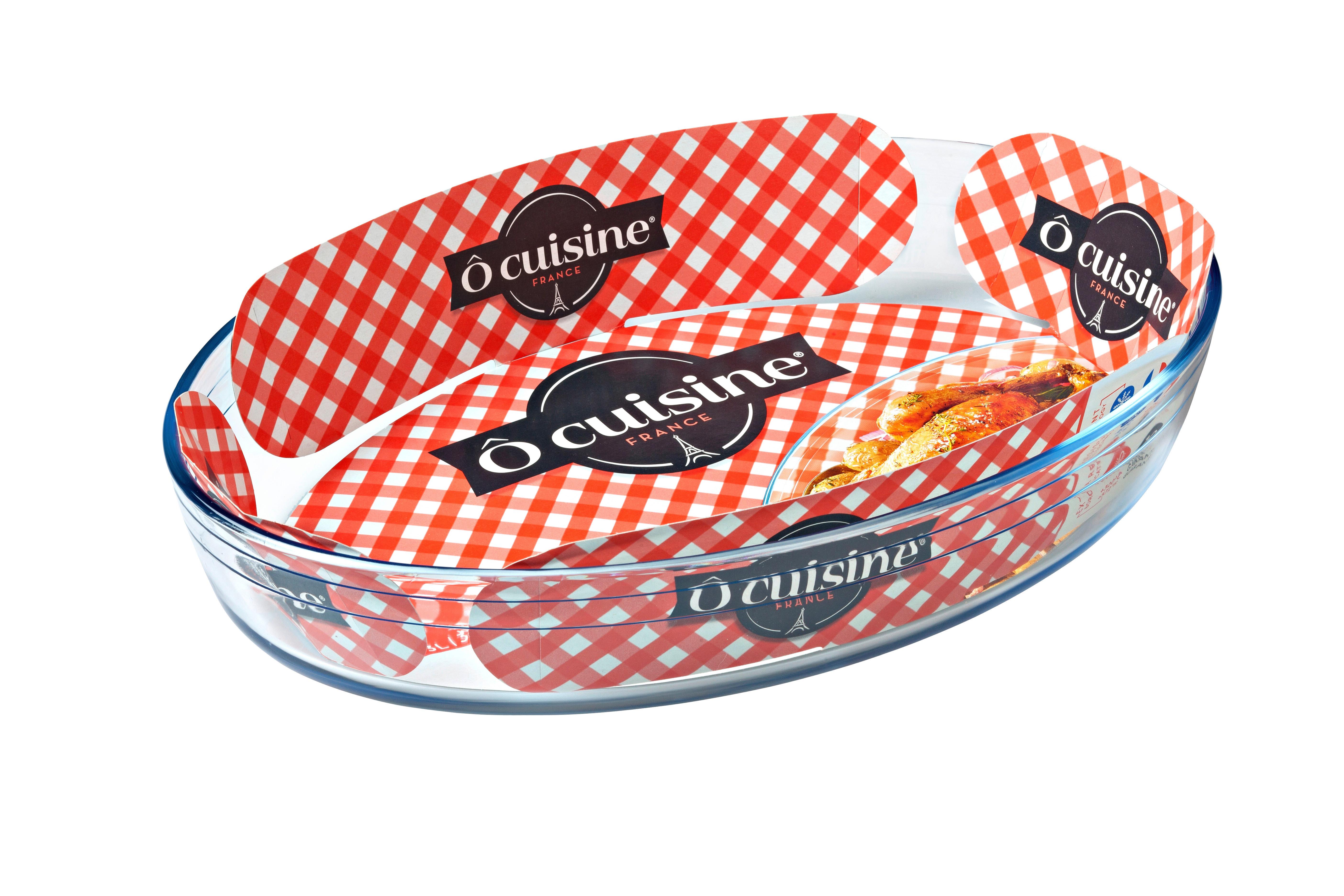 Üveg Sütőtál Ocuisine - átlátszó, Üveg (3l)