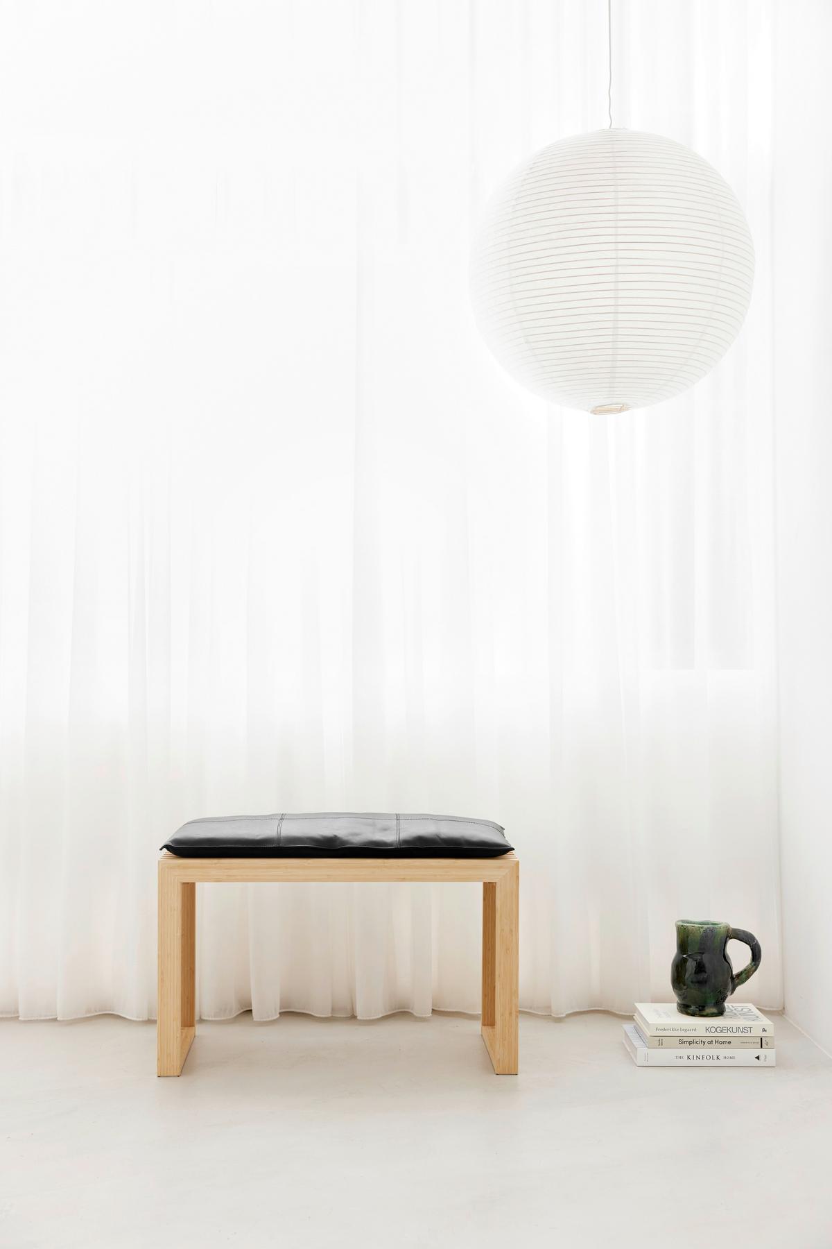 Sitzbank Rib Bank - Naturfarben, Design, Holz (73/43/35cm) - MID.YOU