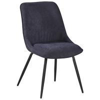 ŽIDLE NOVA - šedá/černá, Moderní, kov/textil (51/85/61cm) - Premium Living