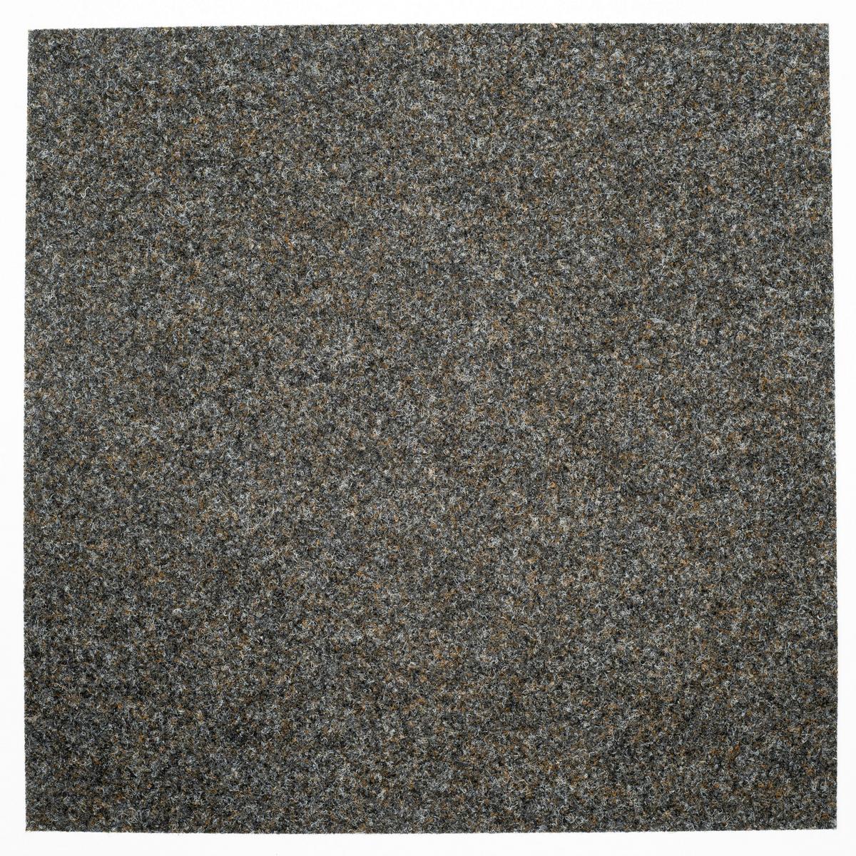 Teppichfliese Braun Merlin 50x50 cm Florhöhe 5,5 mm - Braun, Basics, Textil (50/50cm)