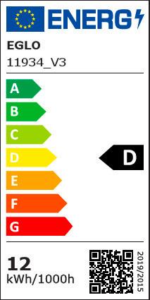 LED-Leuchtmittel 11934 - Opal, Basics, Kunststoff (11.6cm) - Eglo