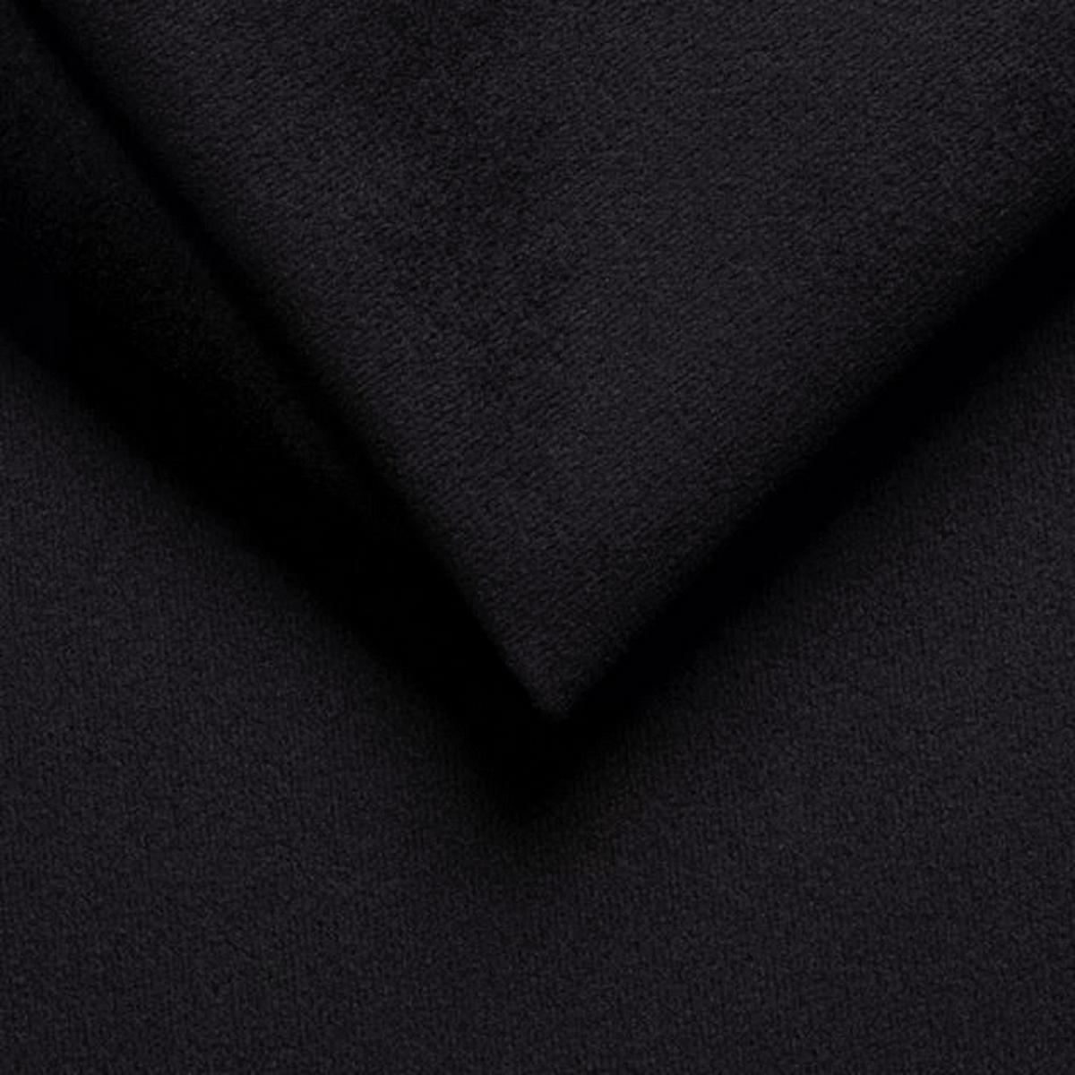 Boxbett Capri Schwarz, Lf: 180x200 cm - Schwarz, MODERN, Textil (180/200cm) - Livetastic