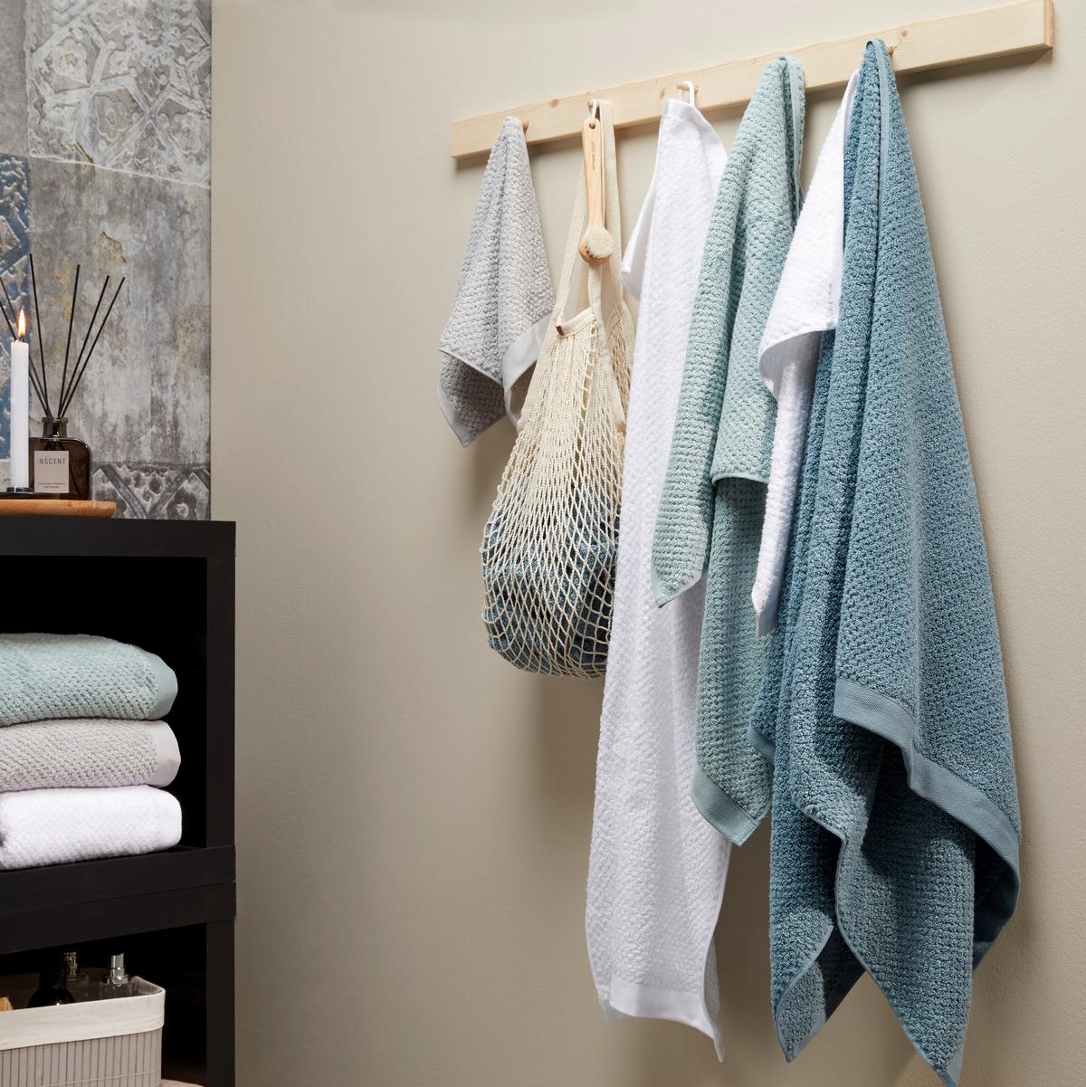 RUČNÍK Luise, 50/100cm, modrá - modrá, Konvenční, textil (50/100cm) - Modern Living