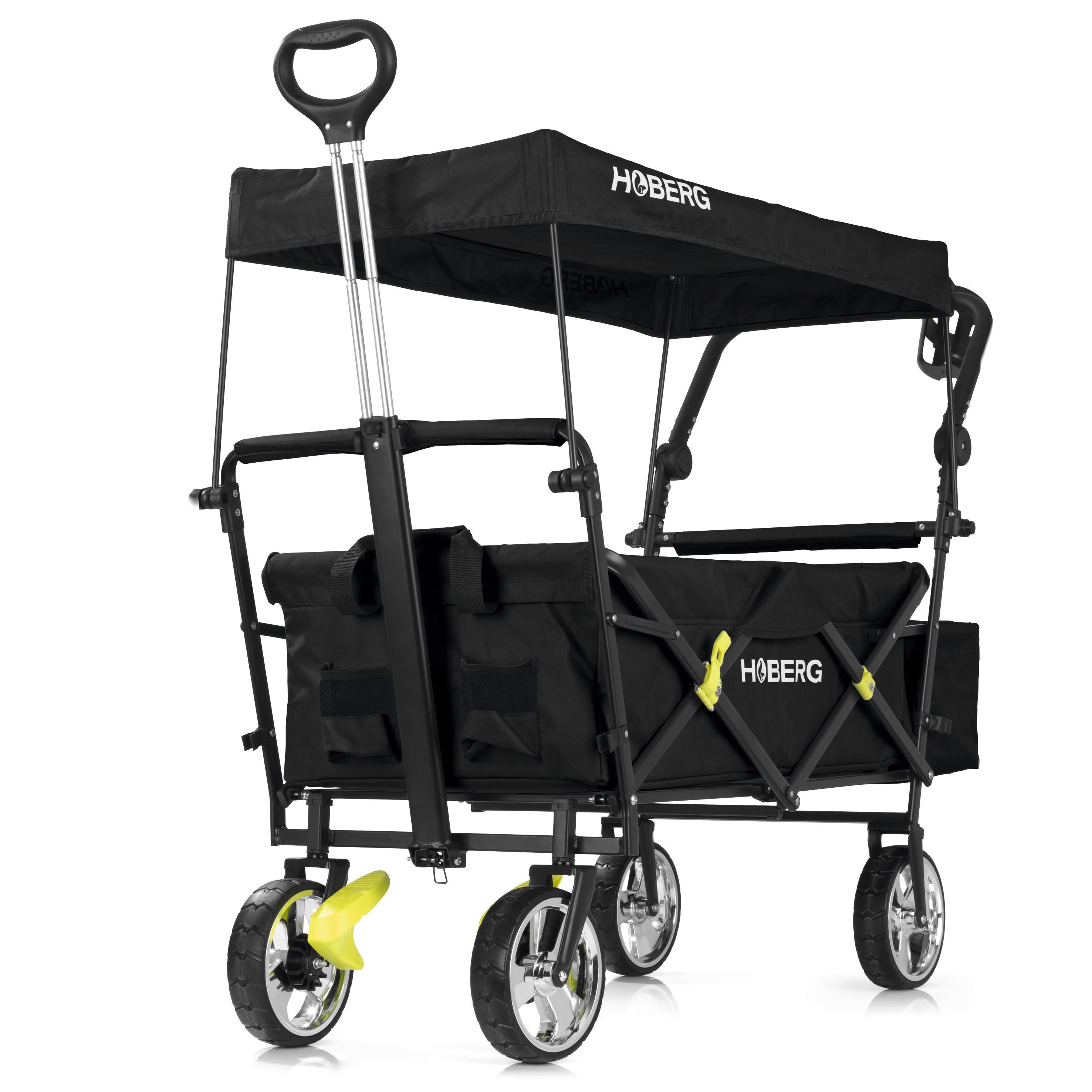 003071000303 - Bollerwagen Hoberg Schwarz