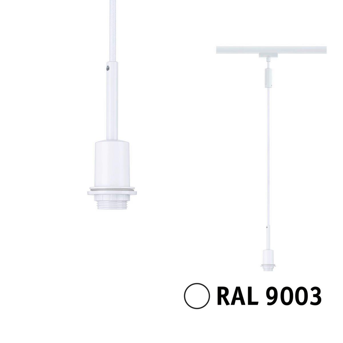Schienensystem-hängeleuchte 94886 Urail Pend Sw - Basics, Metall (4,4/135,0cm) - Paulmann