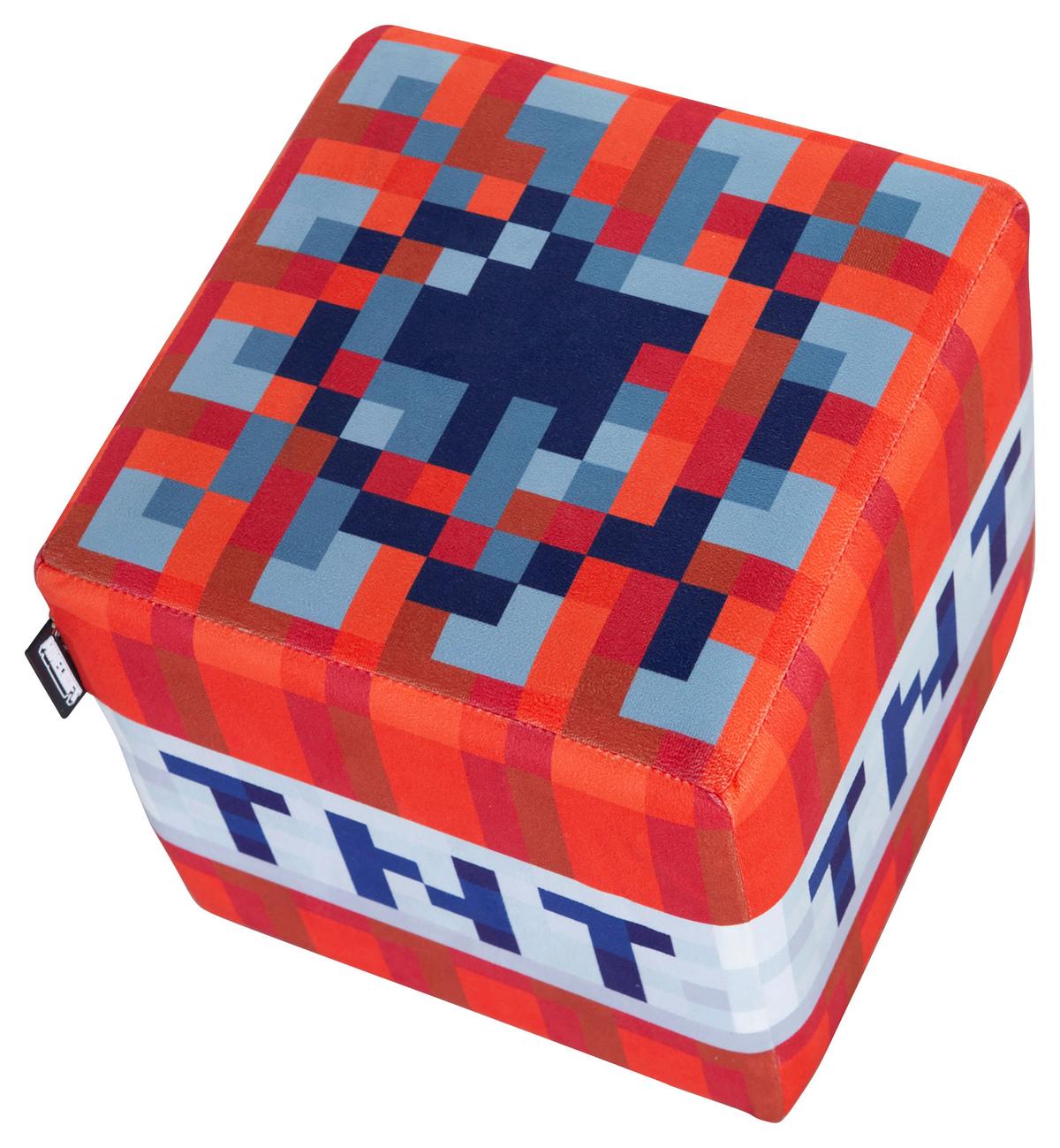 Sitzbox Minecraft - Multicolor, MODERN, Textil (35/35/35cm) - Minecraft