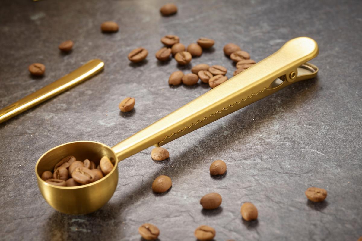 Kaffeeset Cosme - Goldfarben, Basics, Metall - Echtwerk
