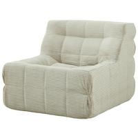 Sessel Merlin Hellgelb B: 85 cm - Hellgelb, Basics, Textil (85/75/98cm) - Livetastic
