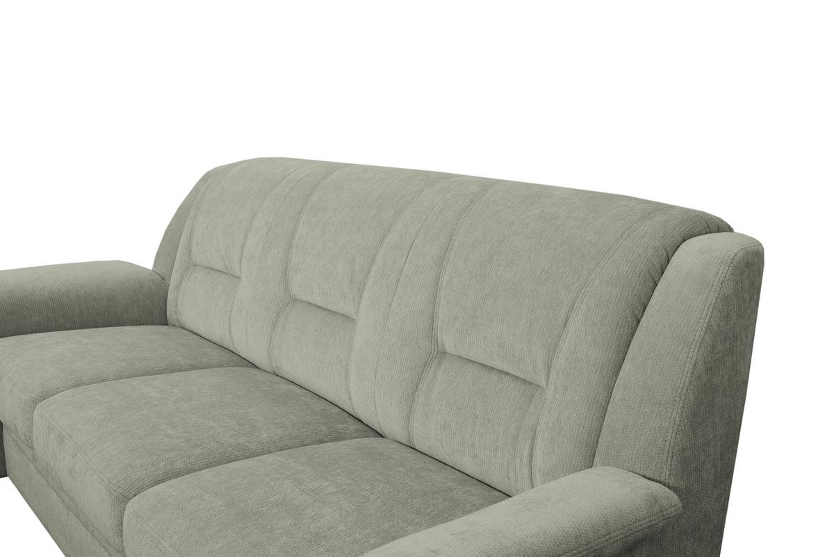 3-SITZER-SOFA Rafael, Mintgrün B: 209 cm - Beige/Schwarz, Trend, Textil (209/95/95cm)