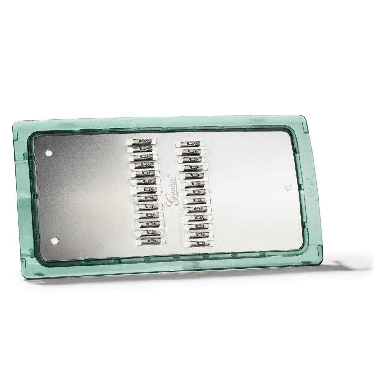 Küchenreibe Grob Nicer Dicer Chef Spülmaschinengeeignet - Grün, Basics, Kunststoff/Metall - Genius