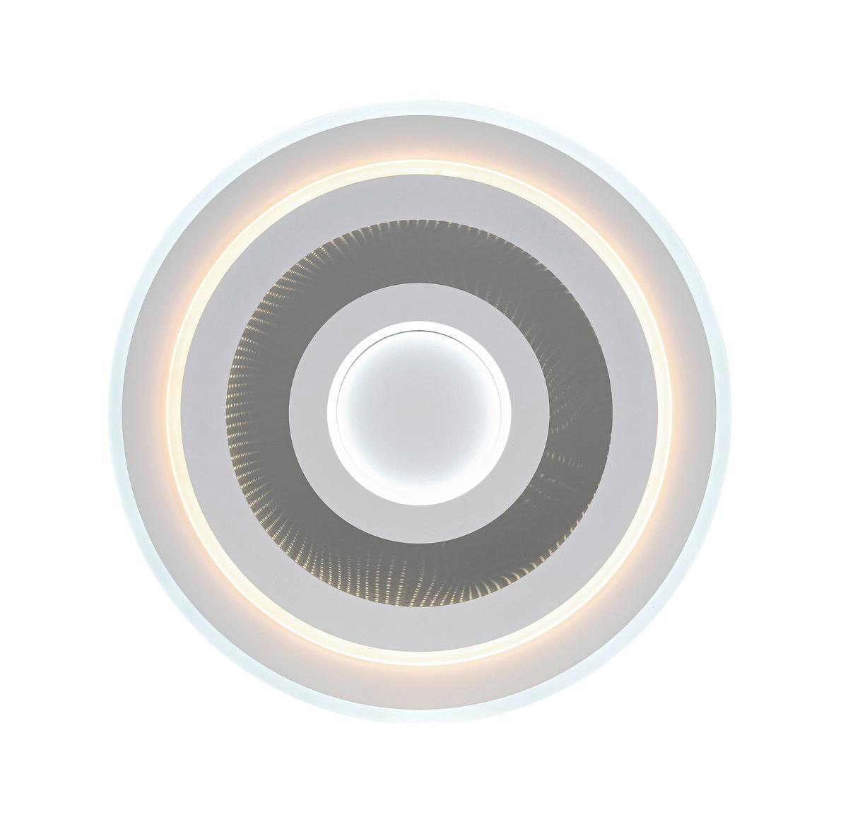 STROPNÍ LED SVÍTIDLO BIRTU - bílá, Moderní, kov/plast (49/4,3cm) - Mömax