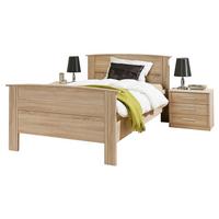Jugendbett 100x200 Gloria, Eiche Dekor - Eichefarben, KONVENTIONELL, Holzwerkstoff (100/200cm) - MID.YOU