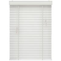 Jalousie Venetian 90x130 cm mit Schnürzug - Weiß, Natur, Holz (90/130cm)
