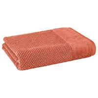 DUSCHTUCH Popcorn 70x140 cm Terrakotta - Dunkelorange, Basics, Textil (70/140cm)