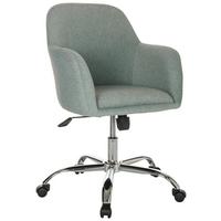 Drehstuhl Solao 300 - Chromfarben/Mintgrün, Basics, Kunststoff/Textil (68/85-94/68cm) - MID.YOU