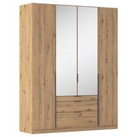 Drehtürenschrank Alabama Eiche Dekor B: 181 Cm - Eiche Artisan, MODERN, Holzwerkstoff (181/229/54cm) - Rauch Möbel