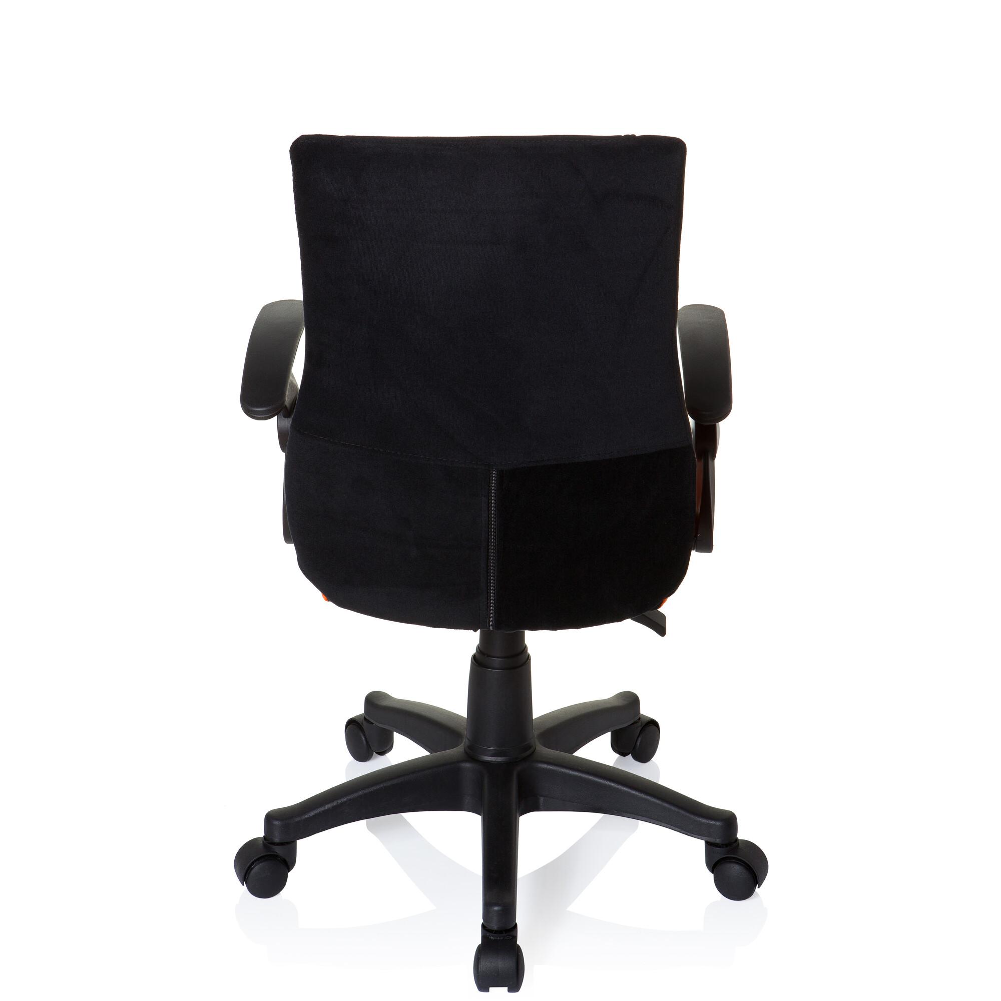 Jugenddrehstuhl Kiddy Pro Al Orange/Schwarz - Schwarz/Orange, Basics, Kunststoff (50/87-97/40cm) - MID.YOU