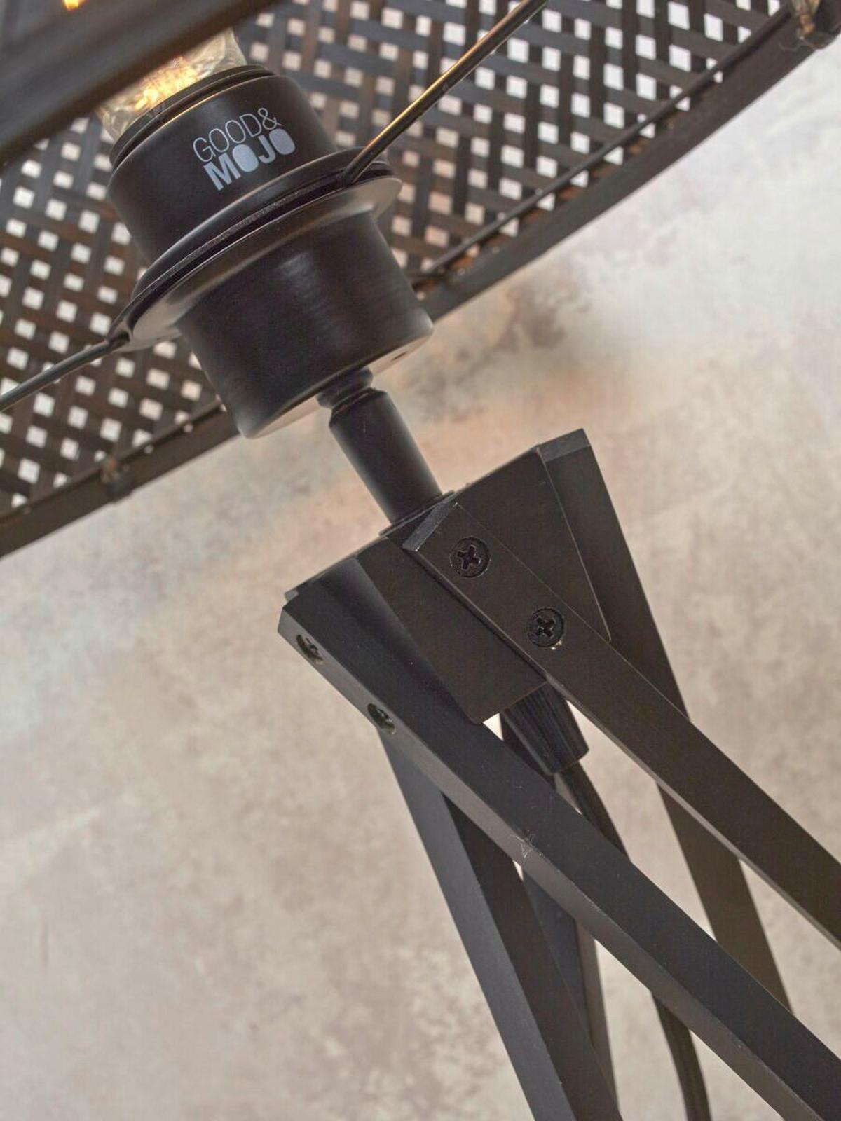 Tischleuchte Java/T/Kl/B/3218/B - Schwarz, Trend (32/56/32cm) - Good & Mojo