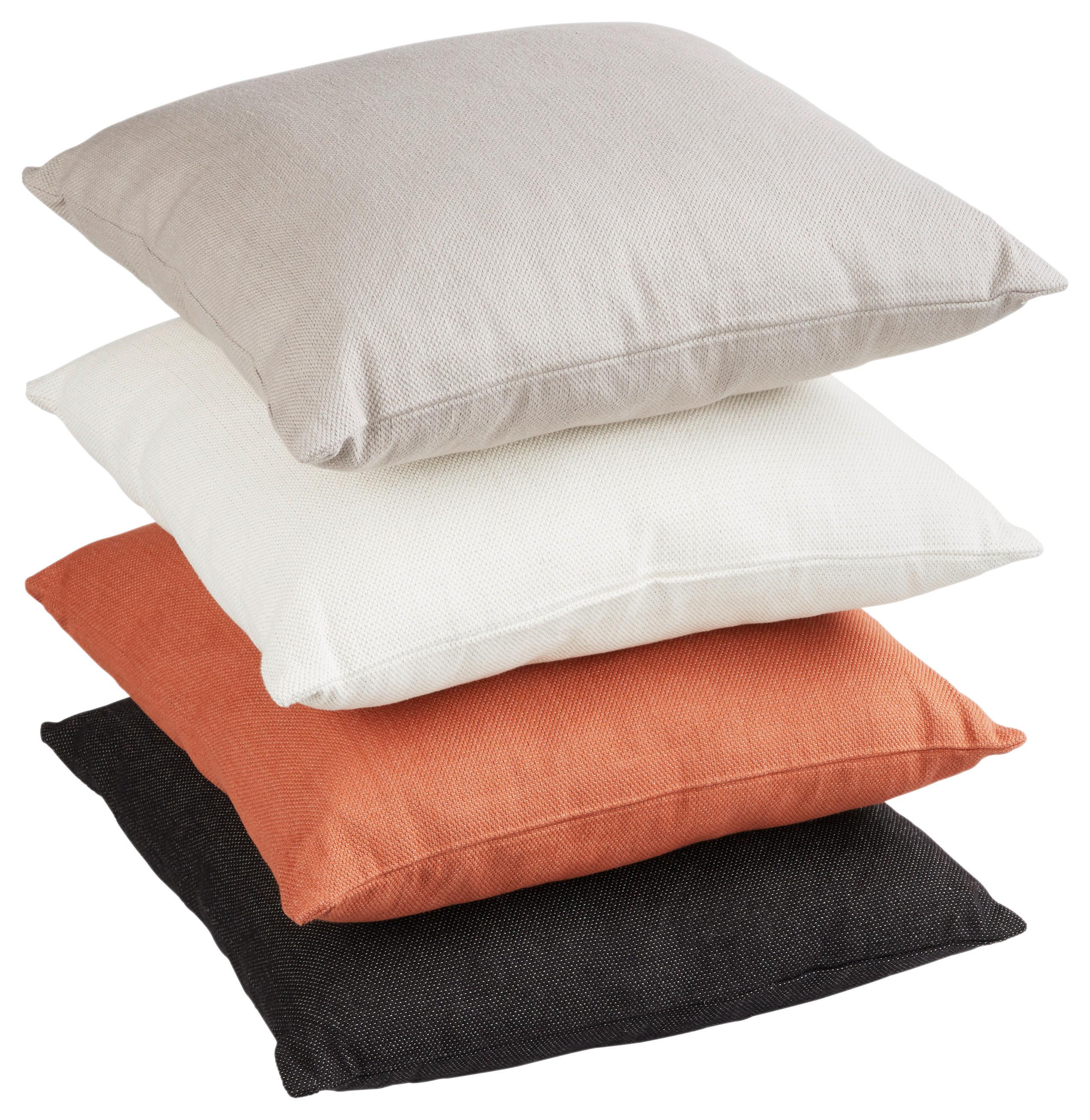 Dekorační Polštář Chris, 50/50cm, Černá - černá, Moderní, textil (50/50cm) - Premium Living